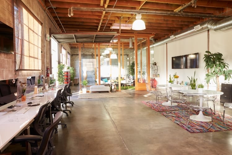 Bureaux partagés design
